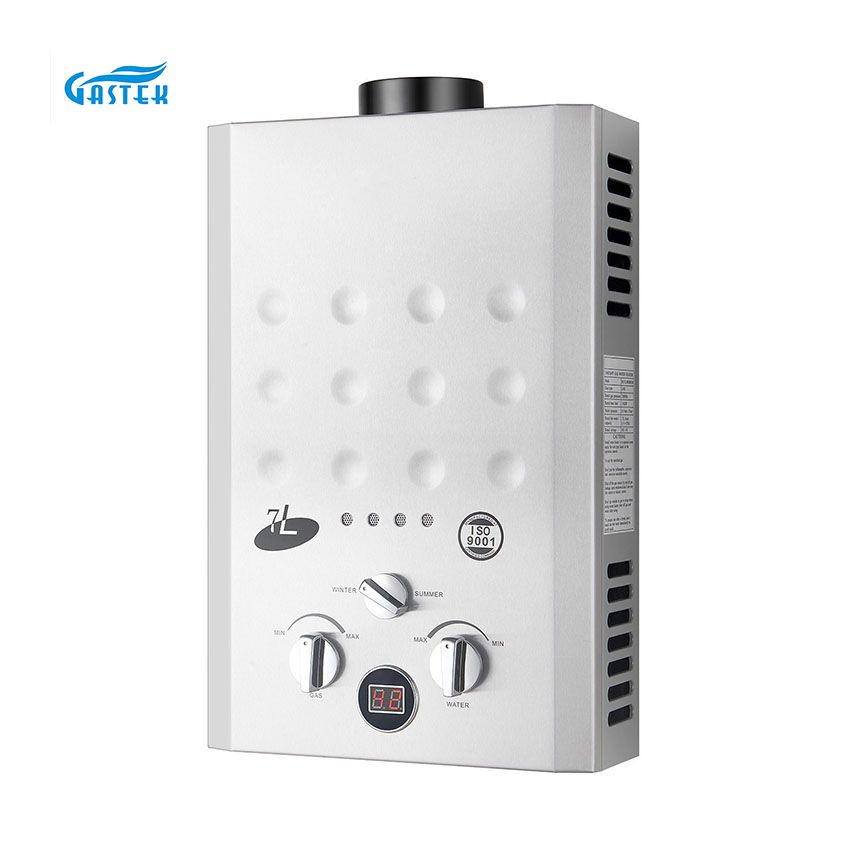 Vòi hoa sen loại ống khói LPG Máy nước nóng tức thời tự nhiên lắp đặt trong phòng tắm