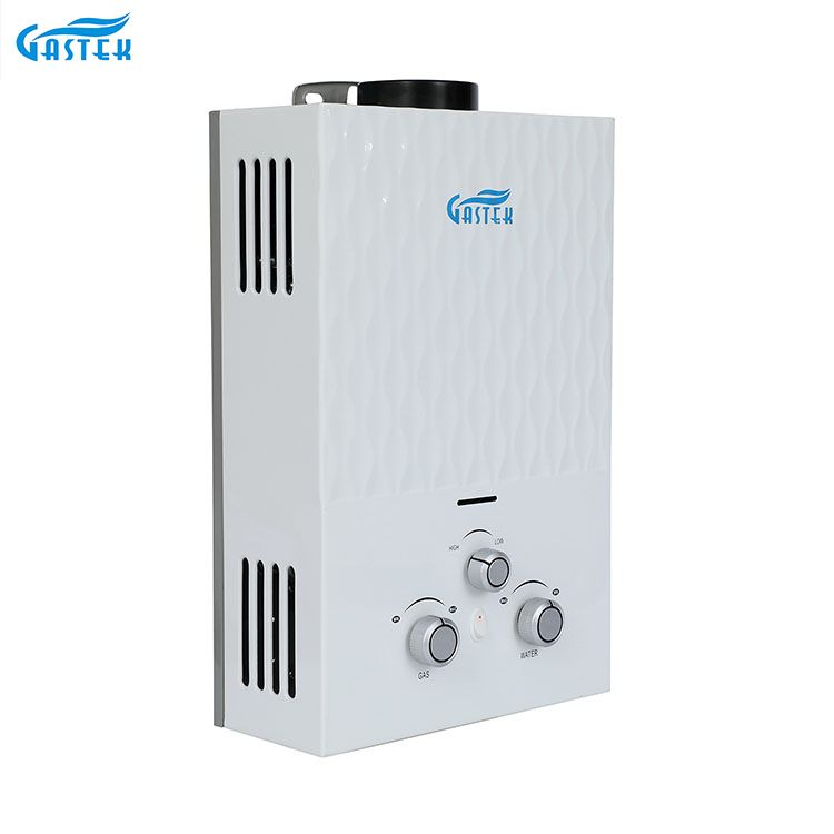 Loại ống khói gắn trên tường Máy nước nóng dùng gas tức thời LPG không dùng bình cho vòi hoa sen