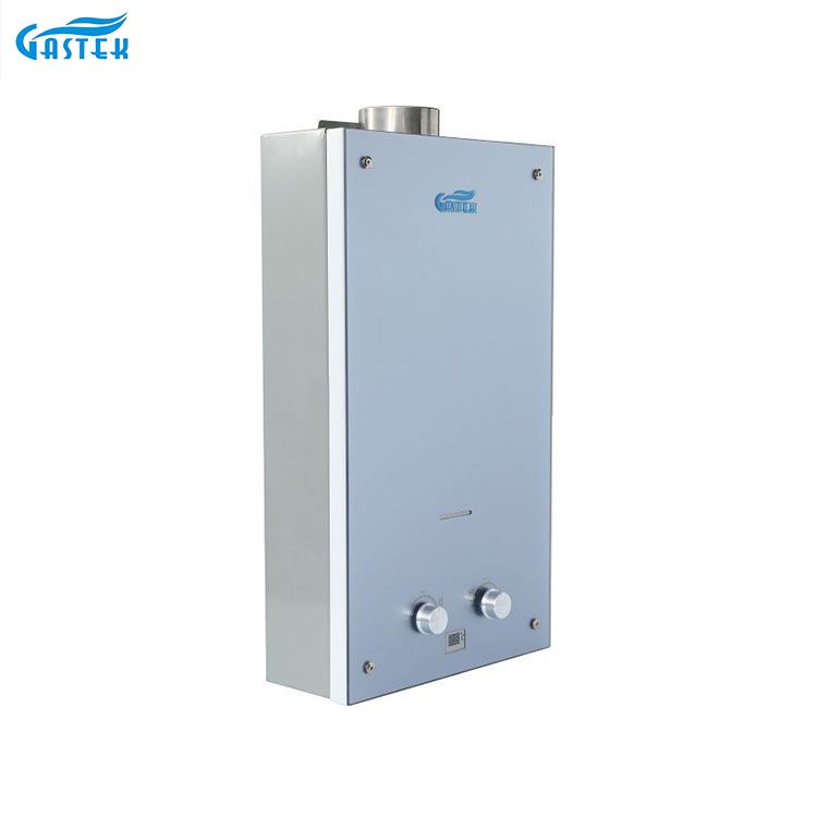 Thiết kế màu sắc Bảng kính Máy nước nóng dùng gas không dùng bình ngay lập tức để tắm bằng vòi hoa sen